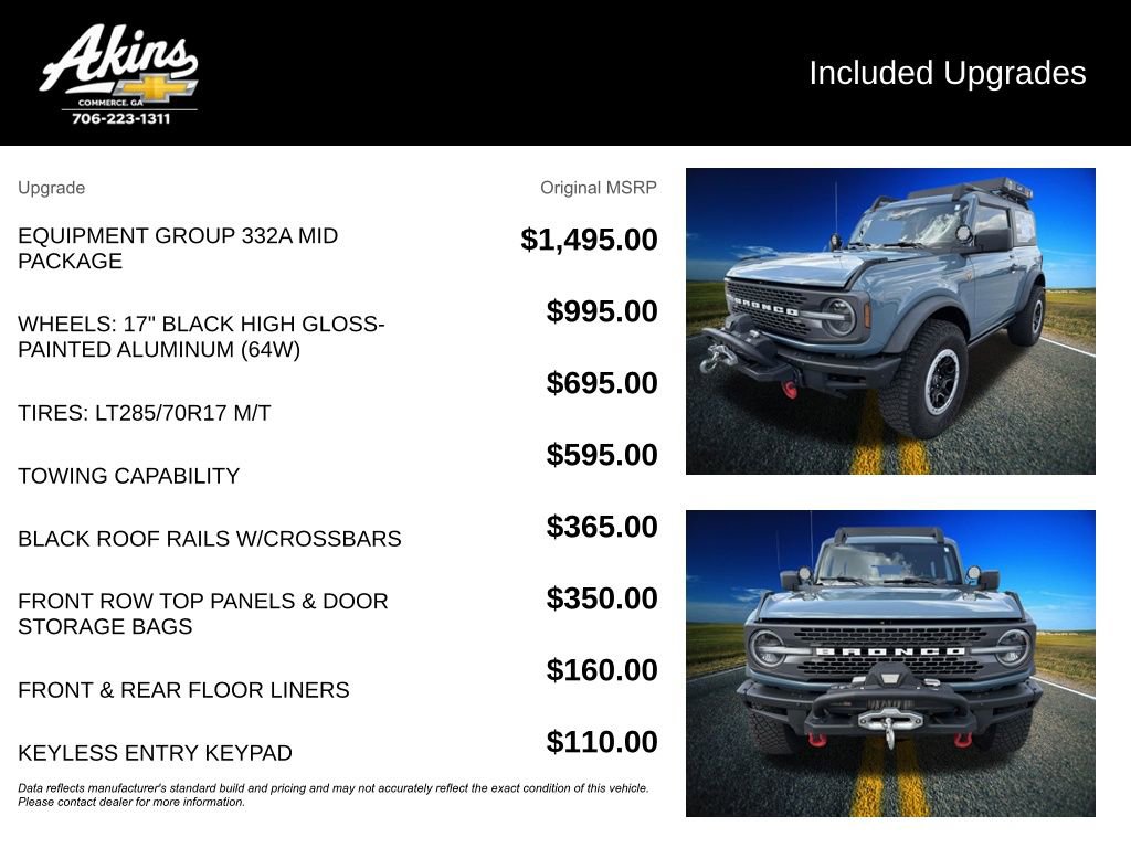 Used 2021 Ford Bronco Badlands image 5