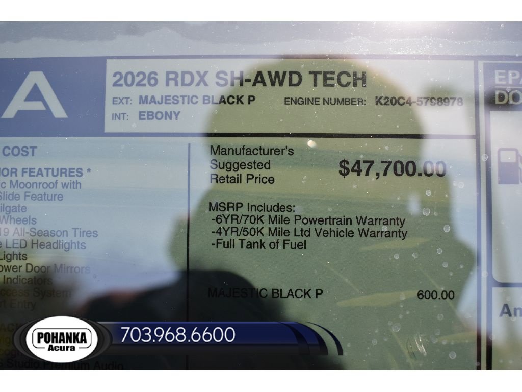 New 2026 Acura RDX w/ Technology Package AWD/4WD image 41
