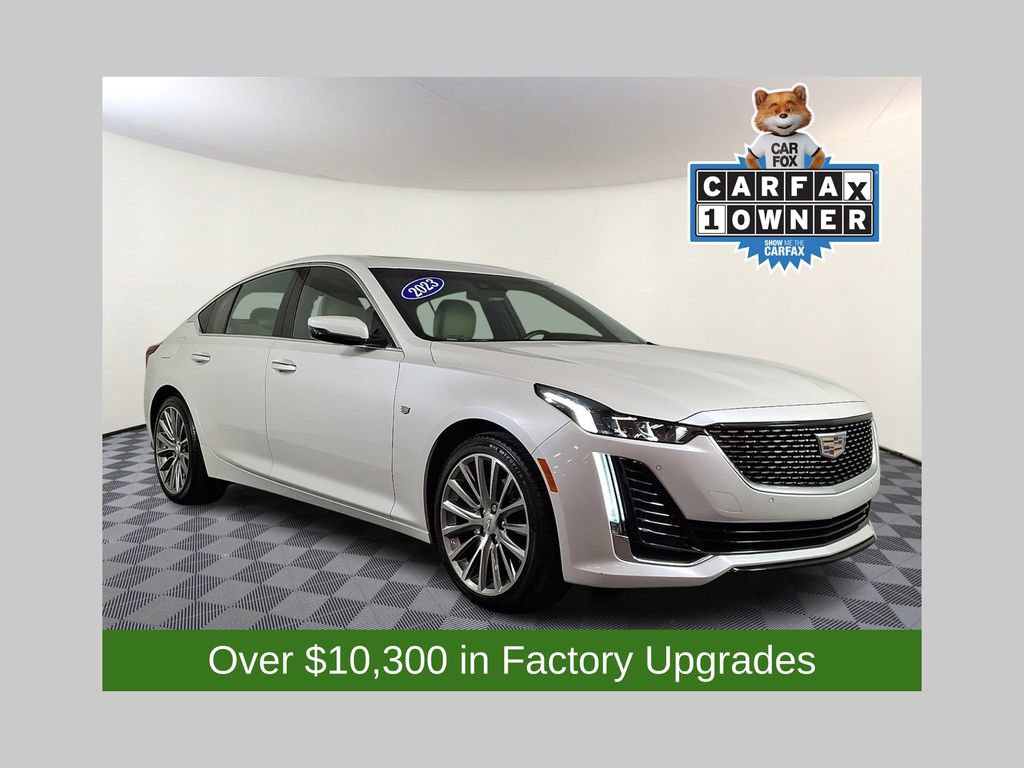 Used 2023 Cadillac CT5 Premium Luxury w/ Technology Package RWD image 1