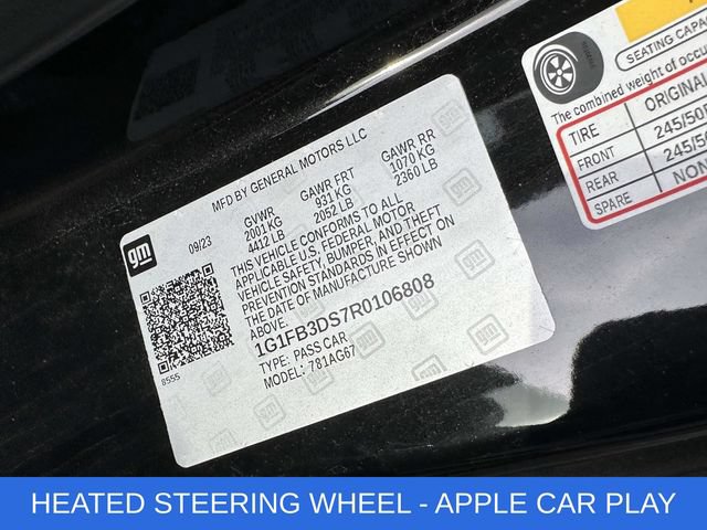 Certified 2024 Chevrolet Camaro LT RWD image 8