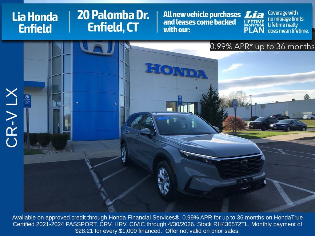 Certified 2024 Honda CR-V LX