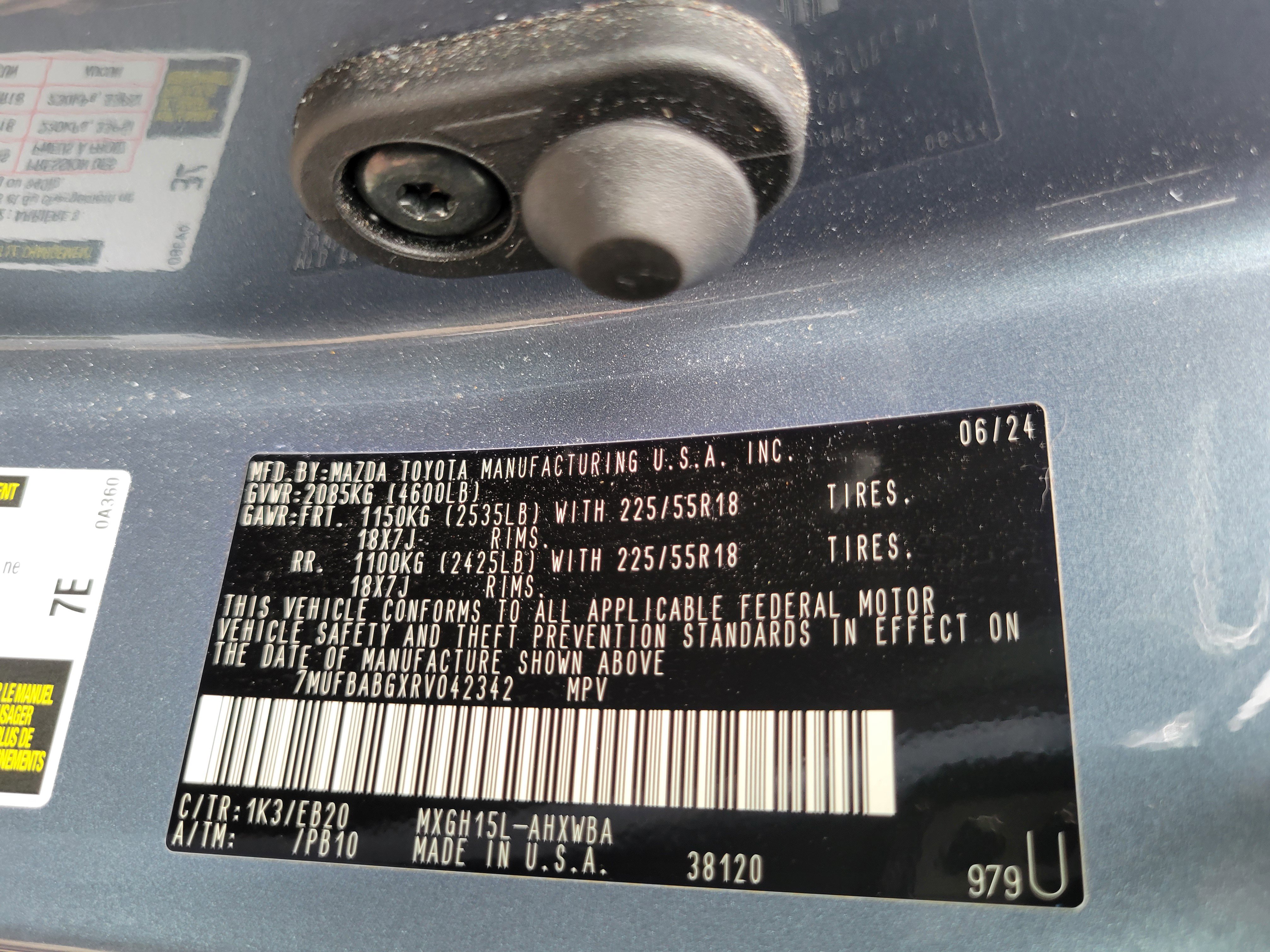 Used 2024 Toyota Corolla Cross AWD Hybrid w/ Convenience Package image 32