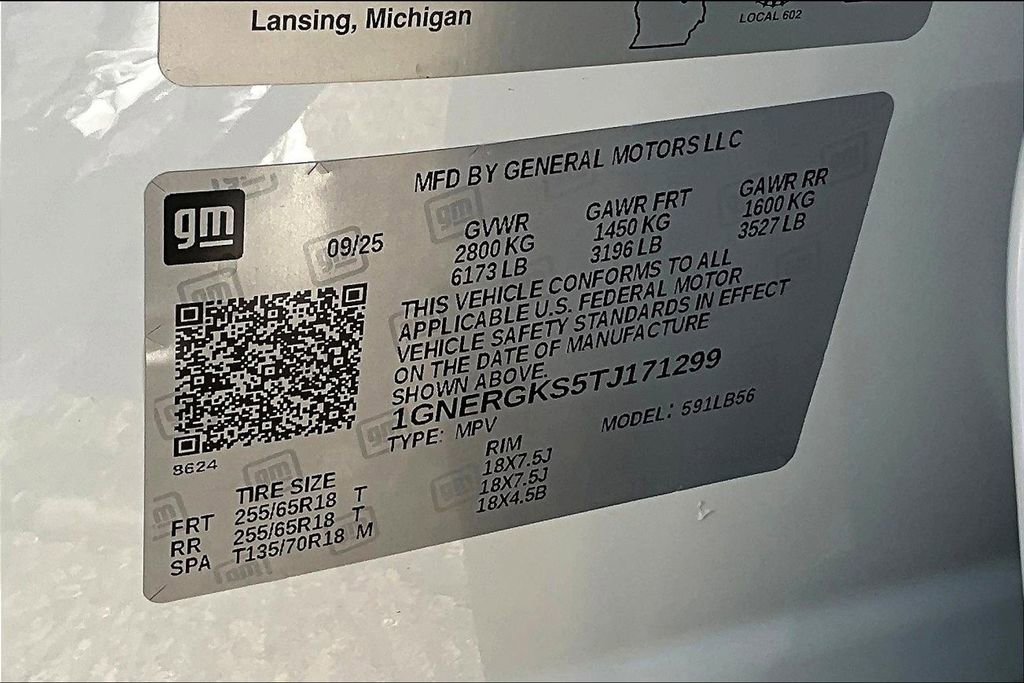 New 2026 Chevrolet Traverse LT image 9