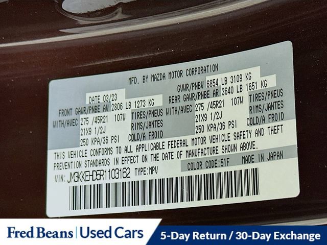 Used 2024 MAZDA CX-90 3.3 Turbo w/ Premium Plus Pkg image 35