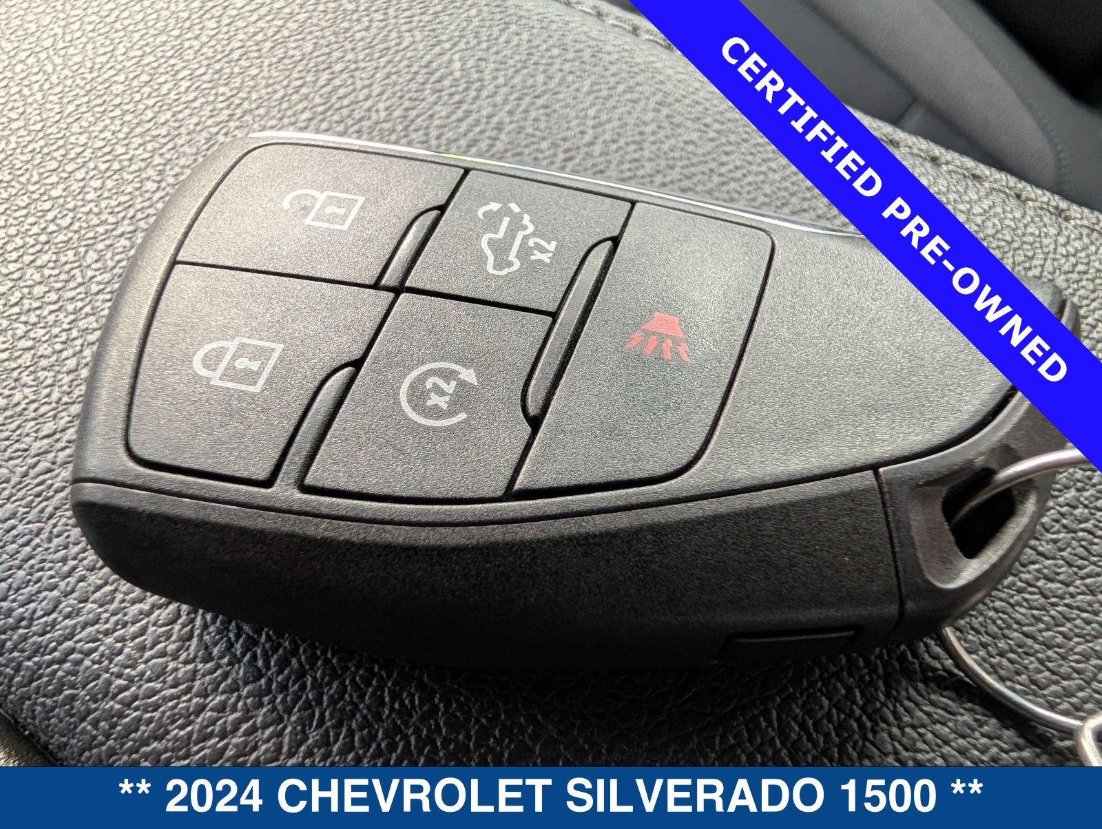 Used 2024 Chevrolet Silverado 1500 Custom w/ Turbomax Blackout Package AWD/4WD image 34