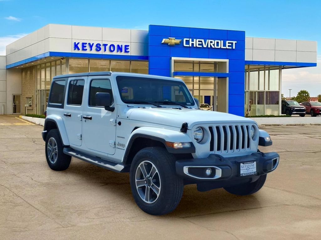 Used 2023 Jeep Wrangler Unlimited Sahara w/ Cold Weather Group AWD/4WD image 1