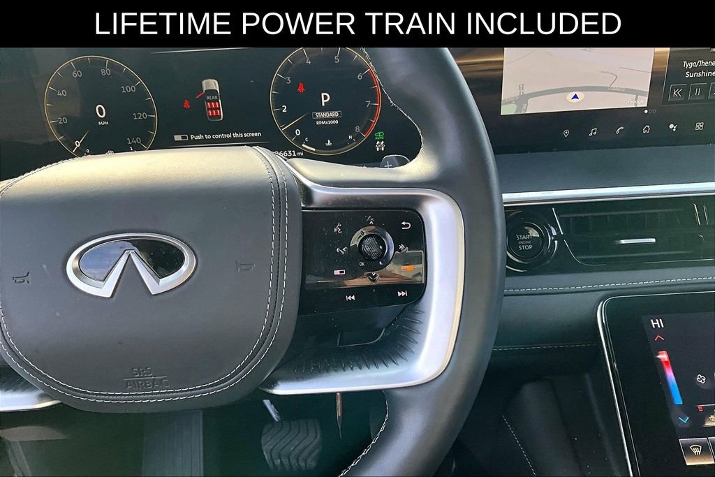 Certified 2025 INFINITI QX80 Sensory image 17