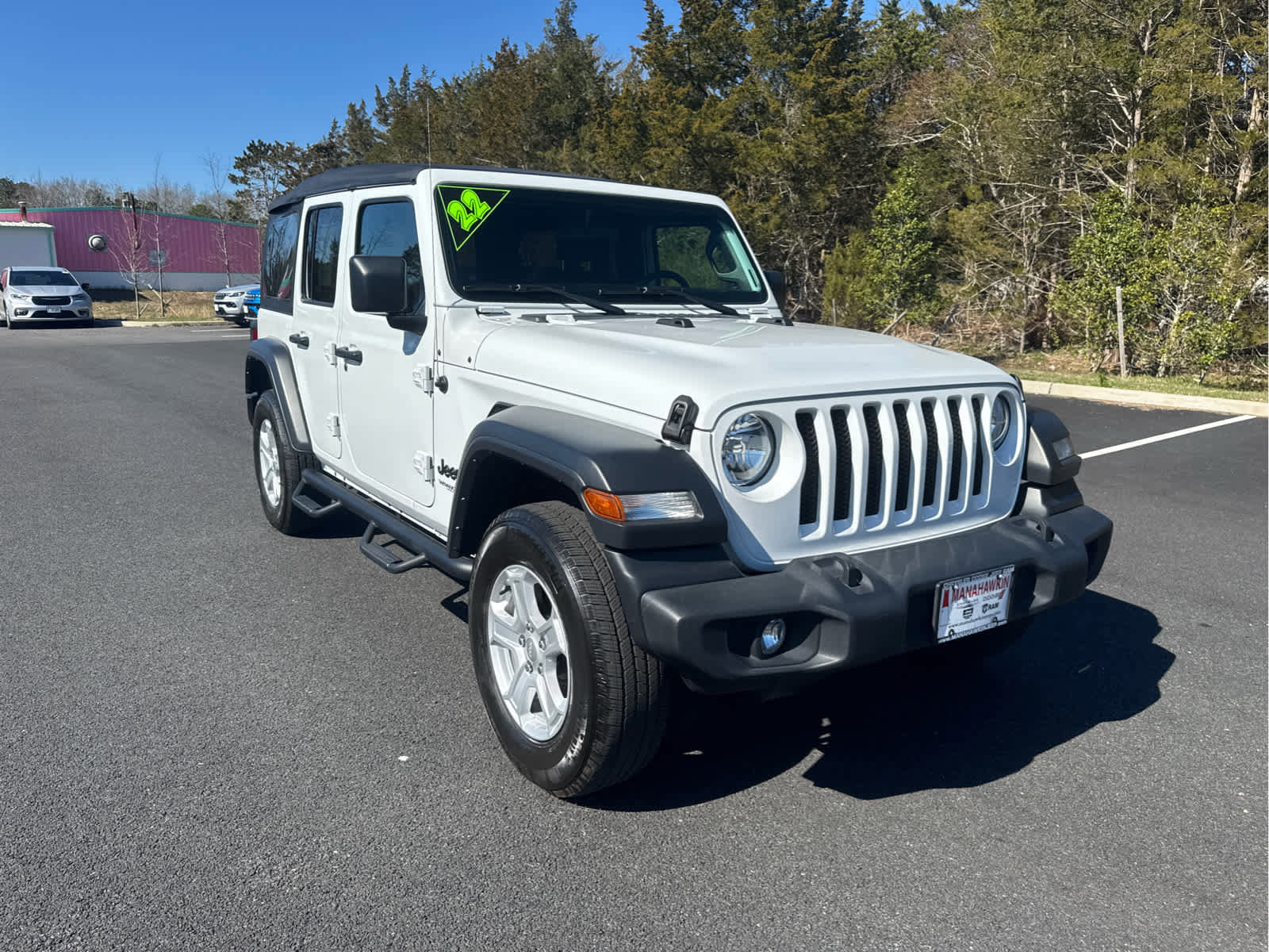 Certified 2022 Jeep Wrangler Unlimited Sport AWD/4WD image 3