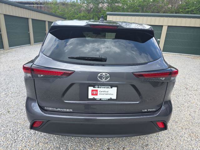 Certified 2024 Toyota Highlander LE AWD/4WD image 5