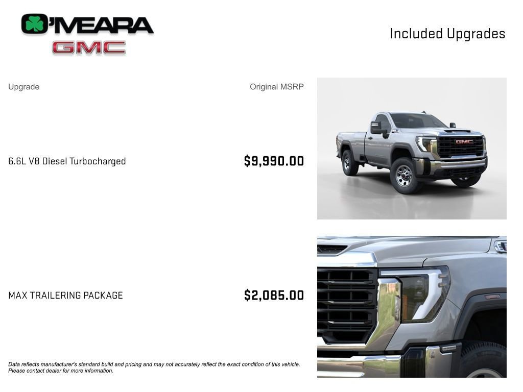 New 2026 GMC Sierra 2500 Pro w/ Max Trailering Package AWD/4WD image 4