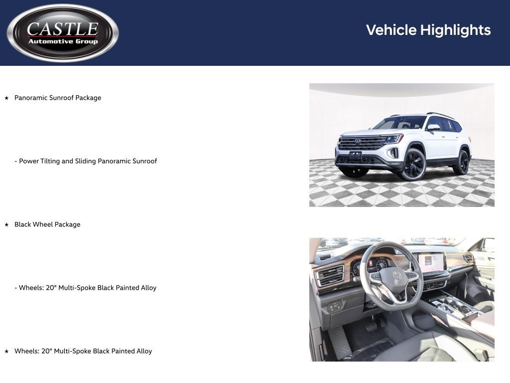 New 2026 Volkswagen Atlas SE AWD/4WD image 3