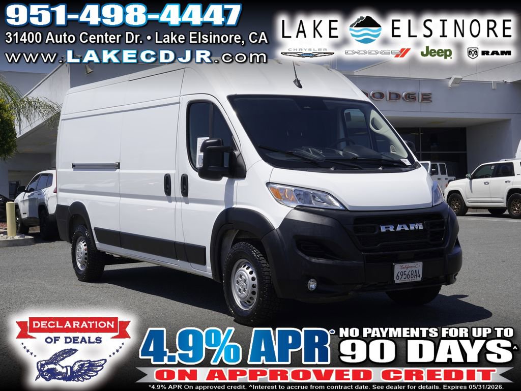 Used 2025 RAM ProMaster 2500 w/ Convenience Group FWD image 1
