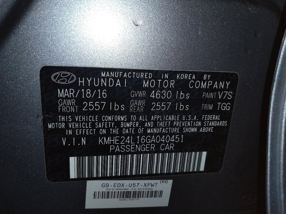 Used 2016 Hyundai Sonata SE image 33