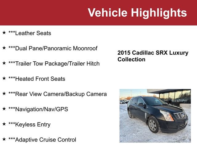 Used 2015 Cadillac SRX Luxury w/ Trailering Package video 2