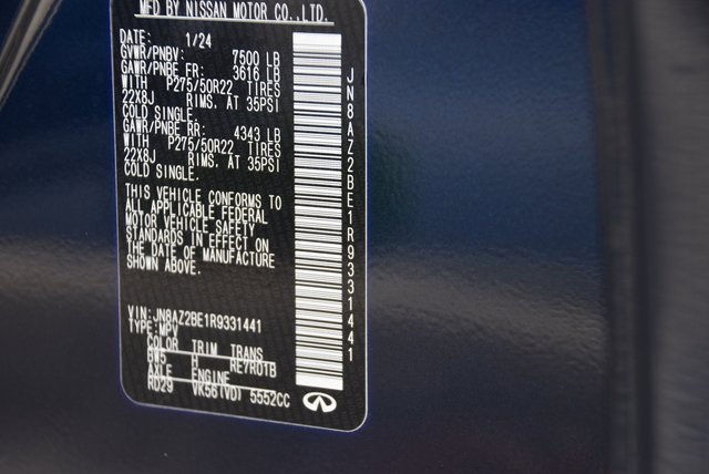 Used 2024 INFINITI QX80 Sensory w/ Cargo Package image 31