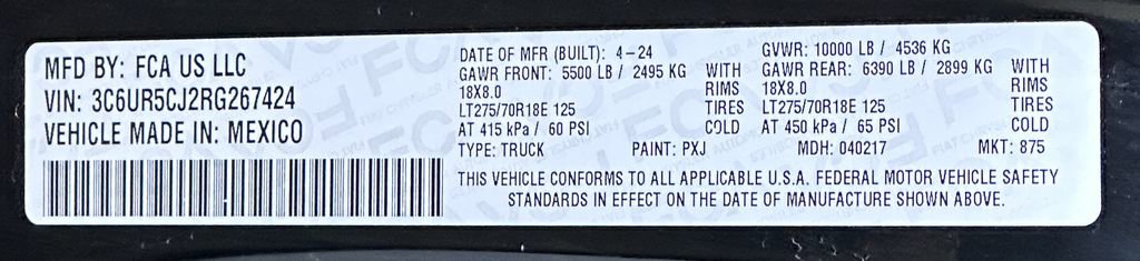 Certified 2024 RAM 2500 Tradesman w/ Snow Chief Group image 51