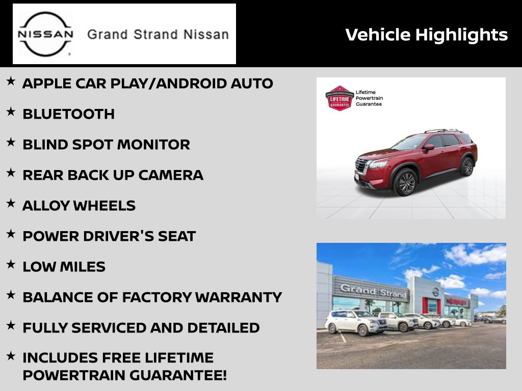 Certified 2022 Nissan Pathfinder SV FWD image 4