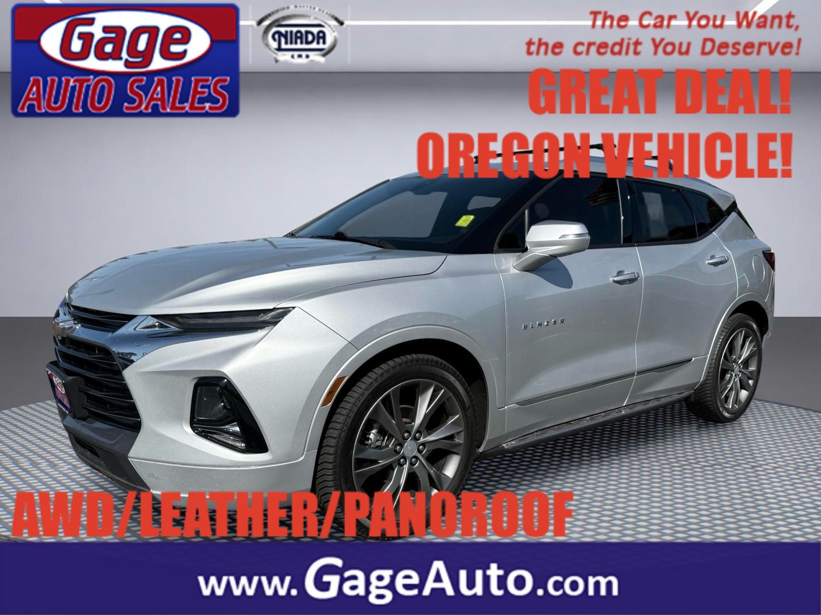 Used 2021 Chevrolet Blazer Premier w/ Driver Confidence II Package AWD/4WD image 1