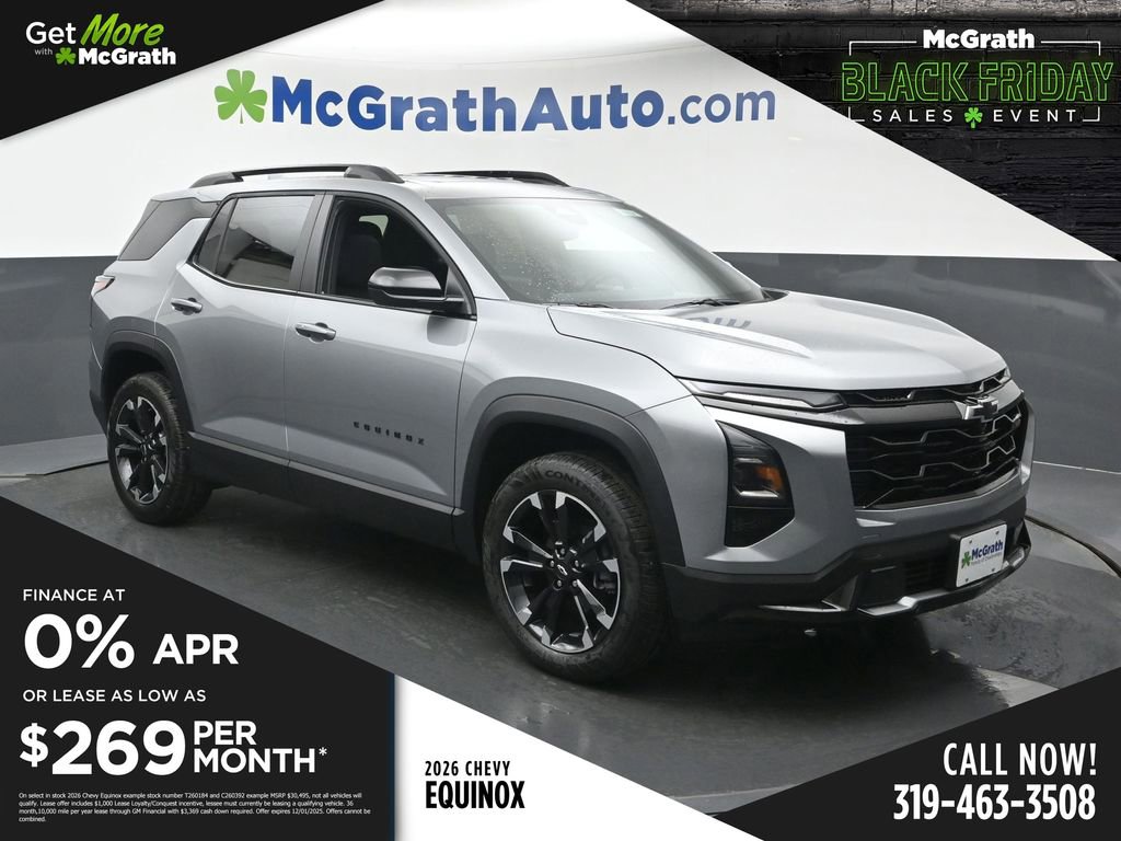 New 2026 Chevrolet Equinox RS