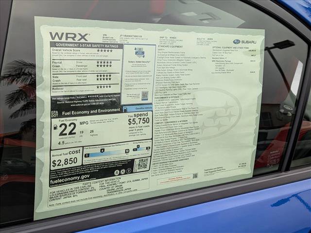 New 2026 Subaru WRX Limited AWD/4WD image 19