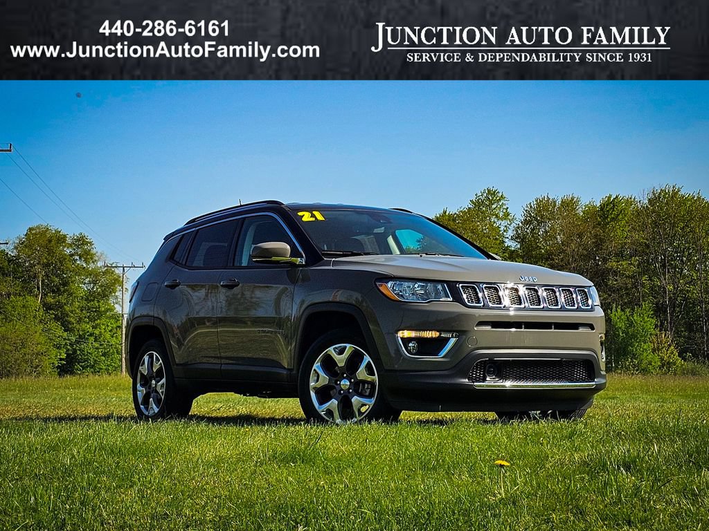 Certified 2021 Jeep Compass Limited AWD/4WD image 1