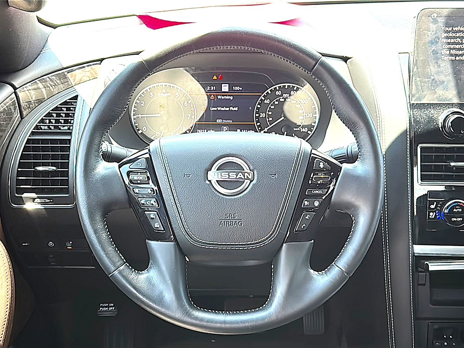 Used 2021 Nissan Armada Platinum w/ Captain's Chairs Package RWD image 25