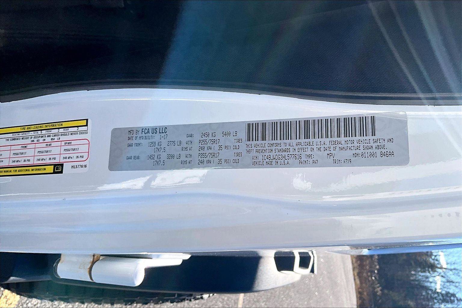 Used 2017 Jeep Wrangler Unlimited Sport w/ Quick Order Package 24S image 35