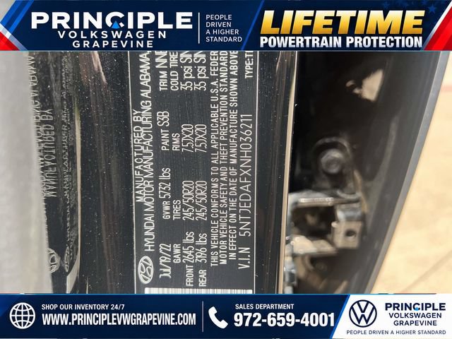 Used 2022 Hyundai Santa Cruz Limited AWD/4WD image 27