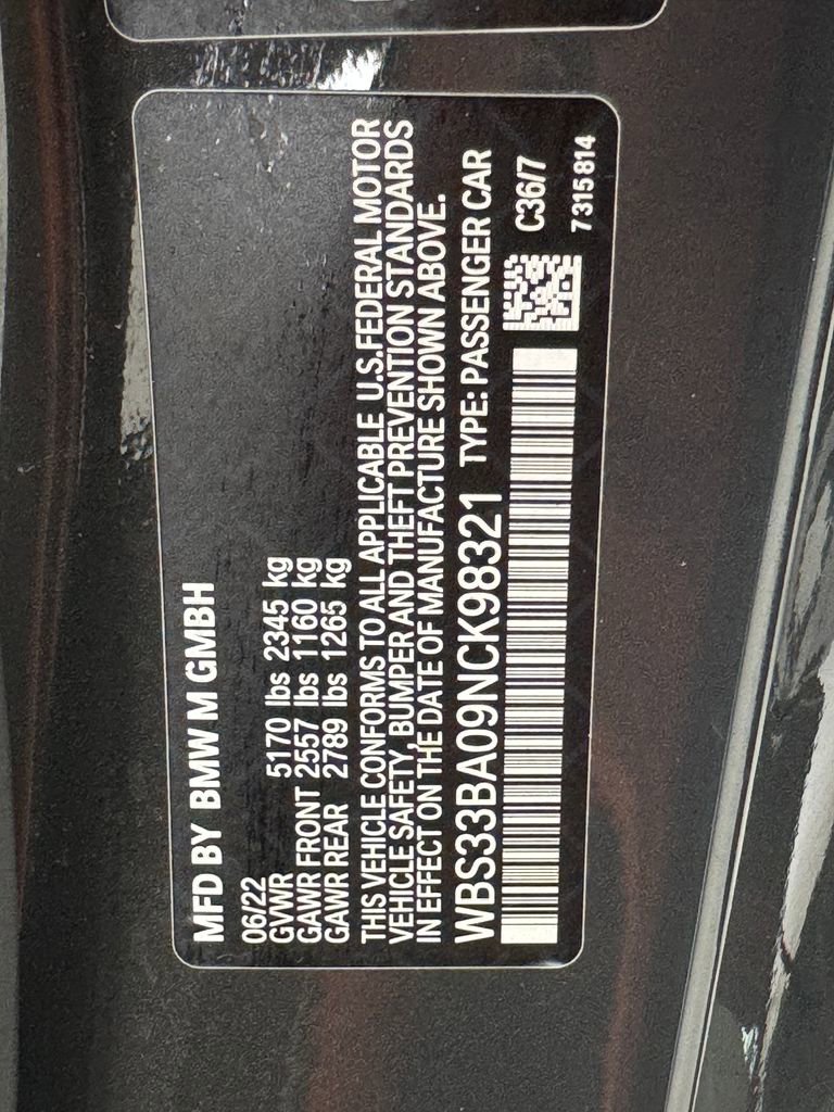 Used 2022 BMW M4 xDrive Competition w/ Executive Package image 31
