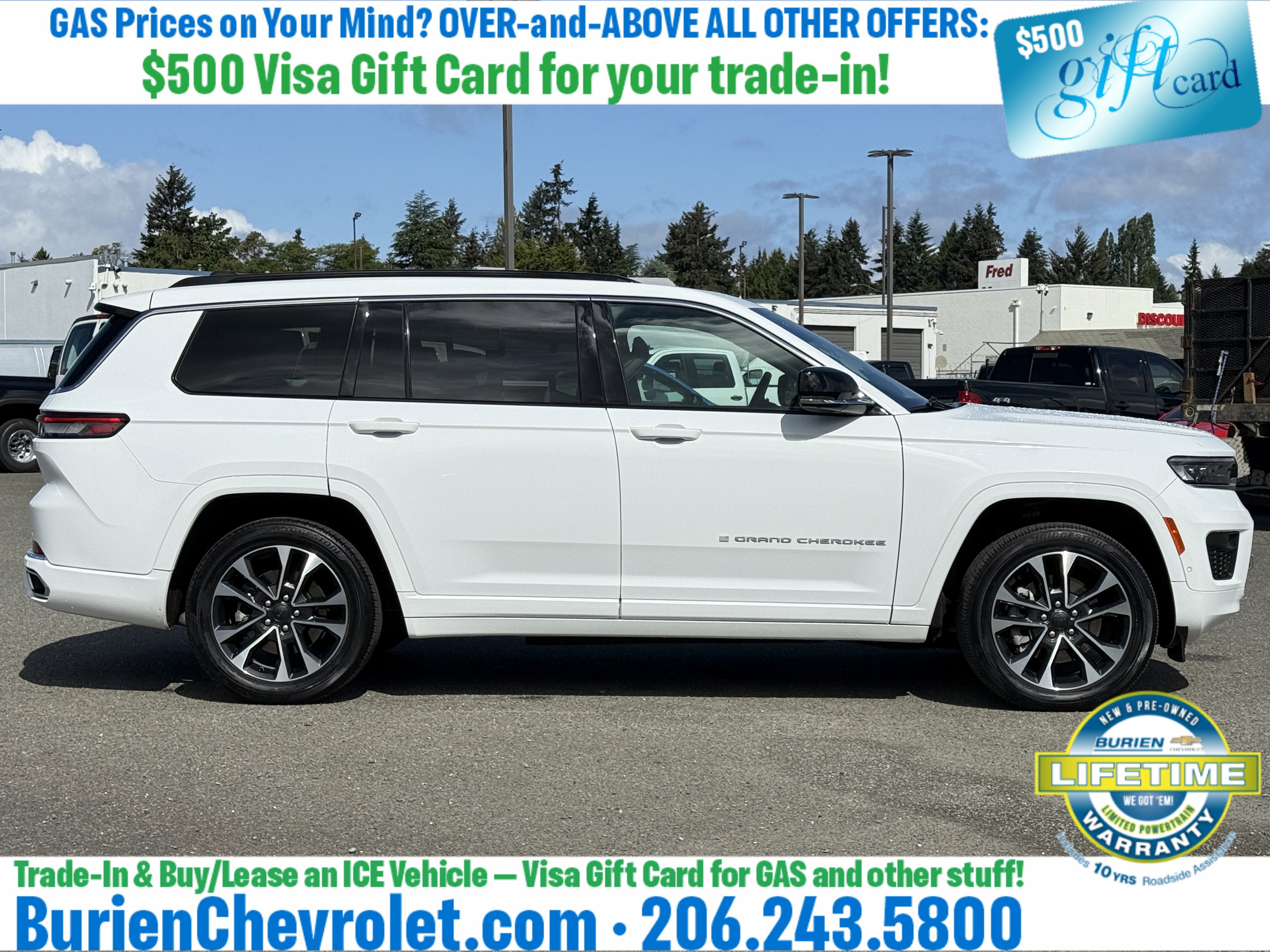 Used 2024 Jeep Grand Cherokee L Overland w/ Advanced Protech Group III AWD/4WD image 6