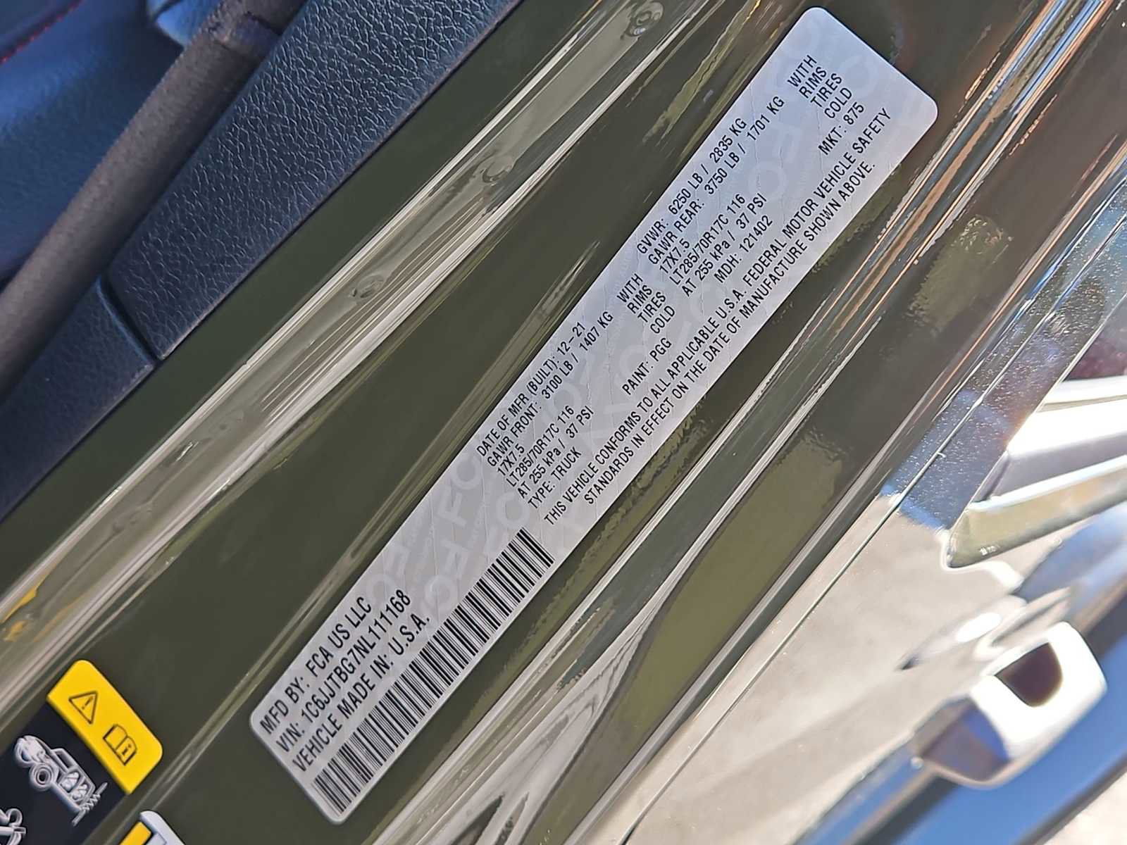 Used 2022 Jeep Gladiator Rubicon w/ LED Lighting Group image 51