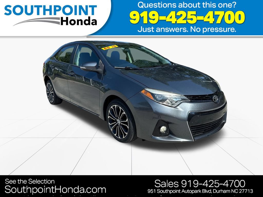 Used 2015 Toyota Corolla S