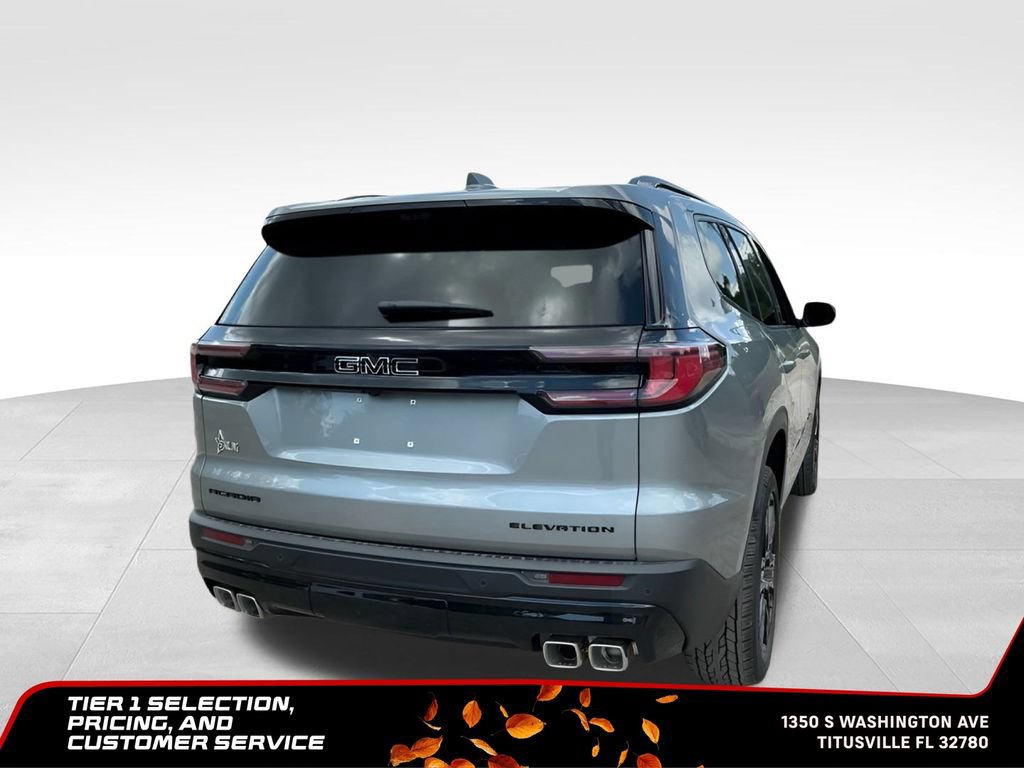 New 2026 GMC Acadia Elevation w/ Black Edition FWD image 7