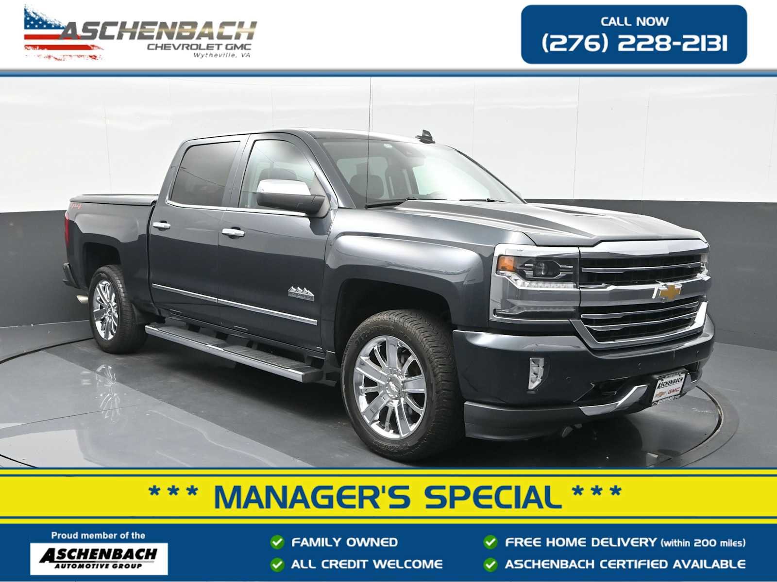 Used 2018 Chevrolet Silverado 1500 High Country image 1
