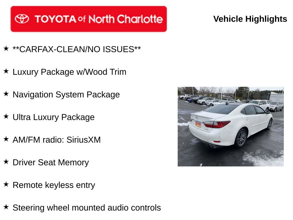 Used 2018 Lexus ES 350 350 image 5