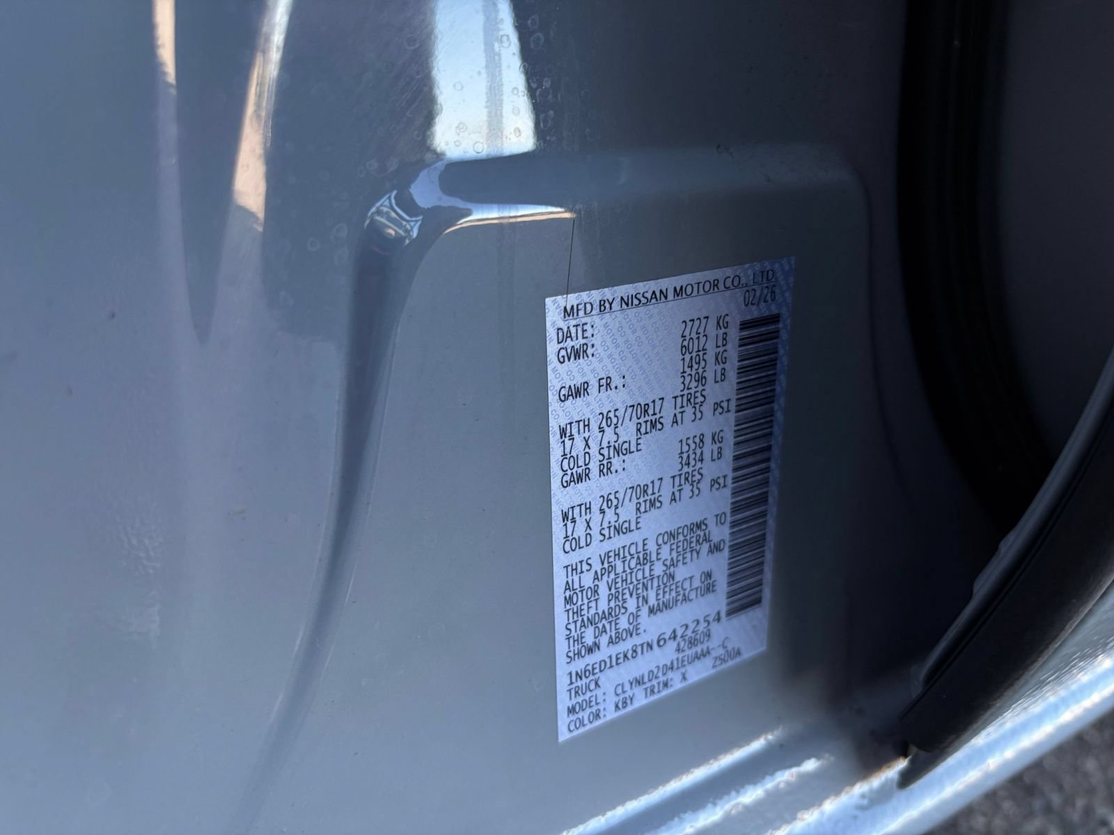 Used 2026 Nissan Frontier PRO-4X AWD/4WD image 30