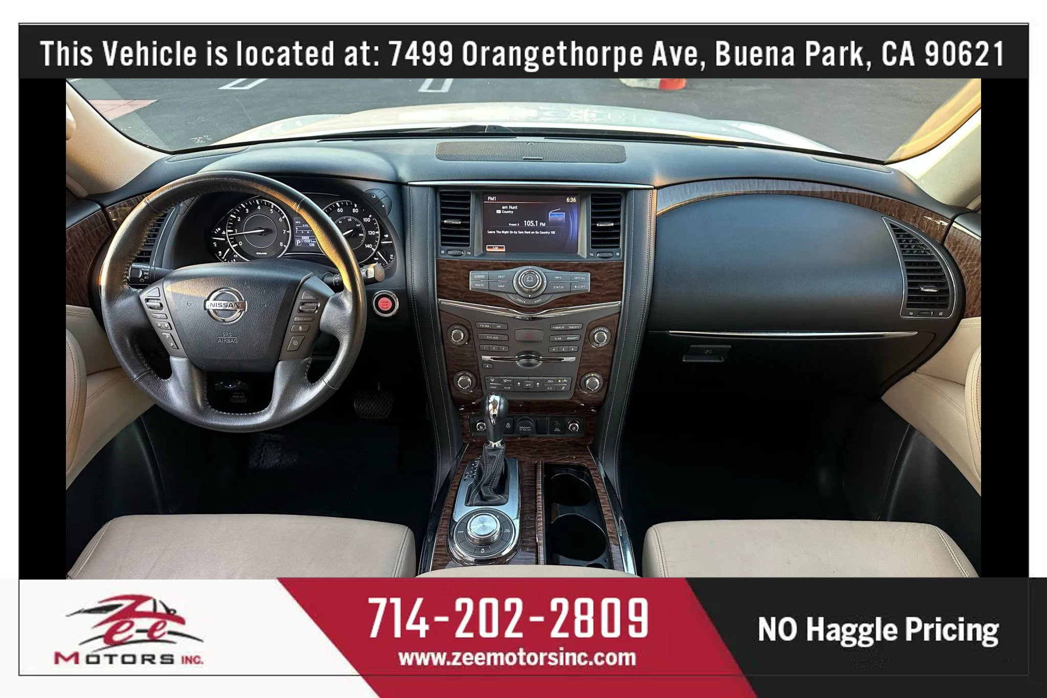 Used 2017 Nissan Armada Platinum w/ Captain Seat Package image 17