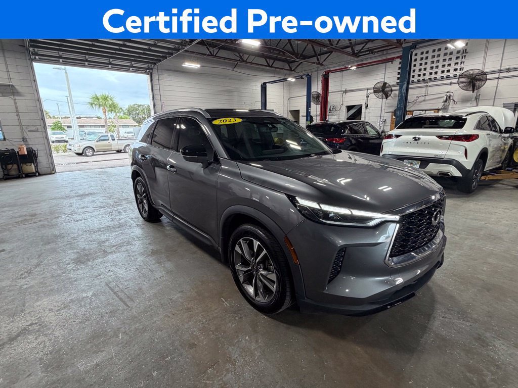 Certified 2023 INFINITI QX60 Luxe w/ Cargo Package AWD/4WD image 10