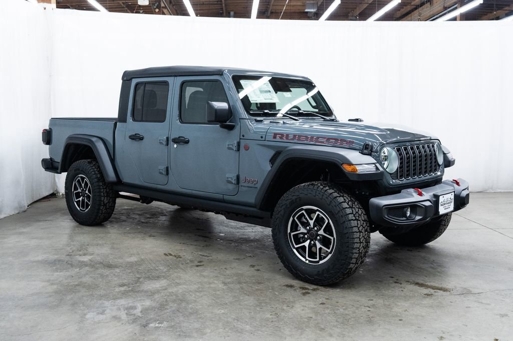 New 2026 Jeep Gladiator Rubicon w/ Steel Power Dome Hood Package