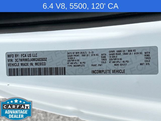 Used 2021 RAM 5500 Tradesman RWD image 26