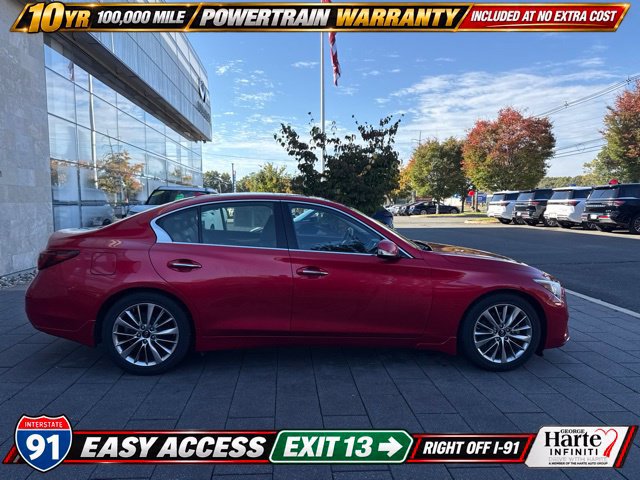 Used 2022 INFINITI Q50 Luxe w/ Cargo Package AWD/4WD image 2