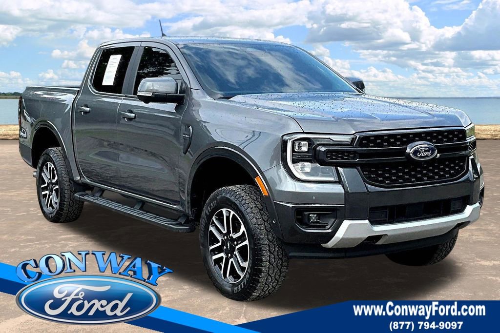 Used 2024 Ford Ranger Lariat w/ Trailer Tow Package AWD/4WD video 1