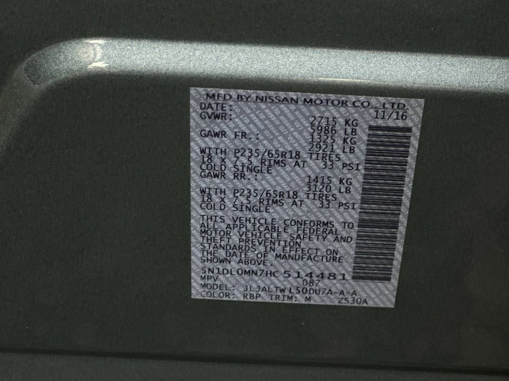 Used 2017 INFINITI QX60 FWD w/ Premium Plus Package image 31