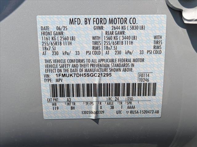 New 2025 Ford Explorer Active image 17