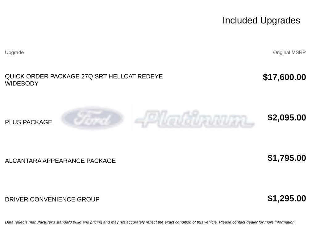 Used 2020 Dodge Challenger SRT Hellcat Redeye image 17