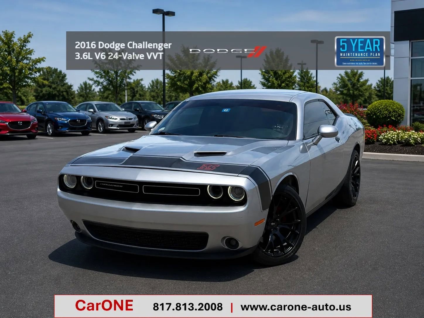 Used 2016 Dodge Challenger SXT Plus RWD image 1