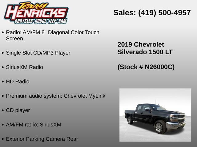 Used 2019 Chevrolet Silverado 1500 LT AWD/4WD image 12