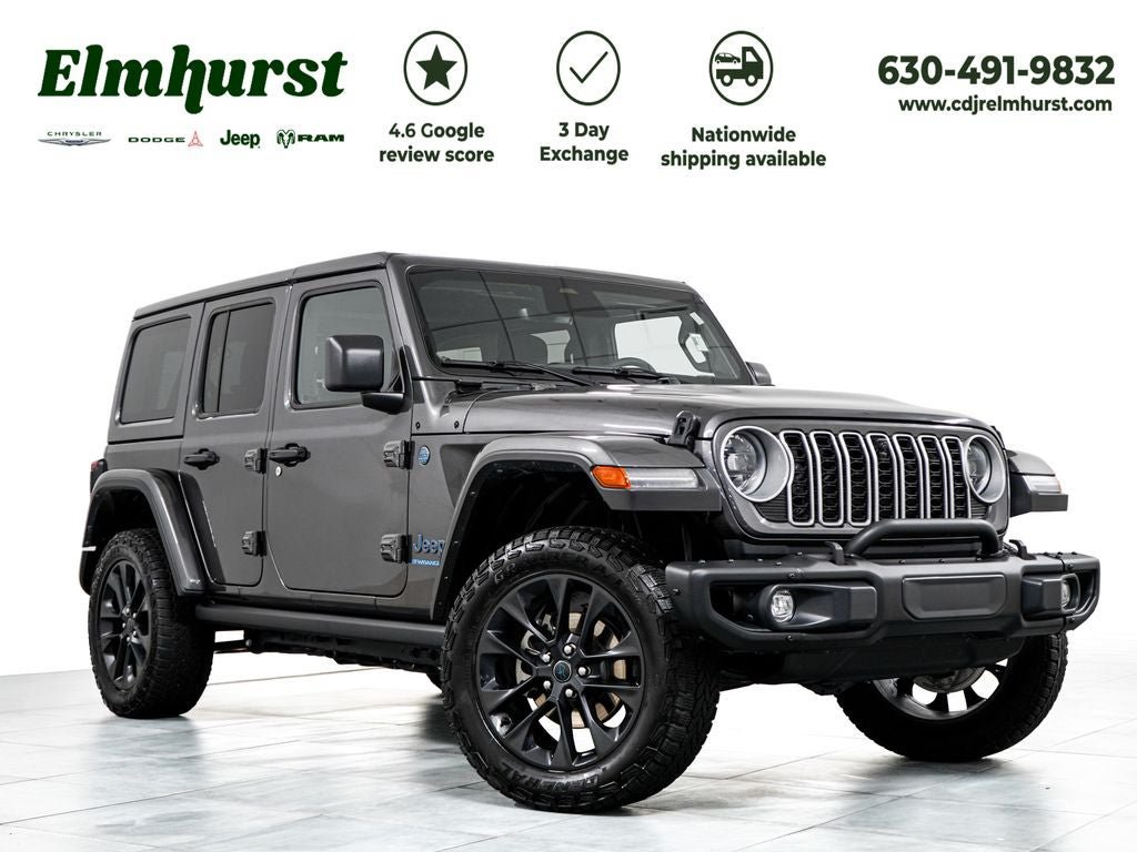Used 2025 Jeep Wrangler Unlimited Sahara AWD/4WD image 1