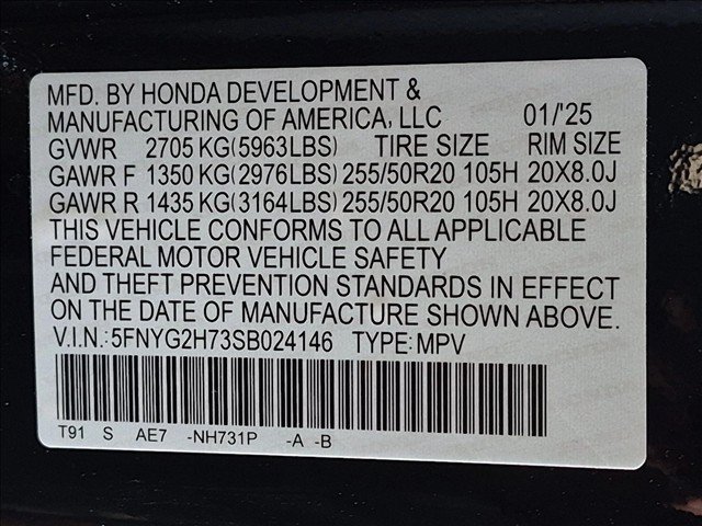 Used 2025 Honda Pilot Touring image 27