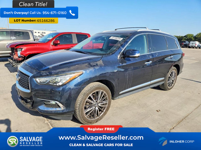 Used 2017 INFINITI QX60 Luxe w/ Deluxe Technology Package